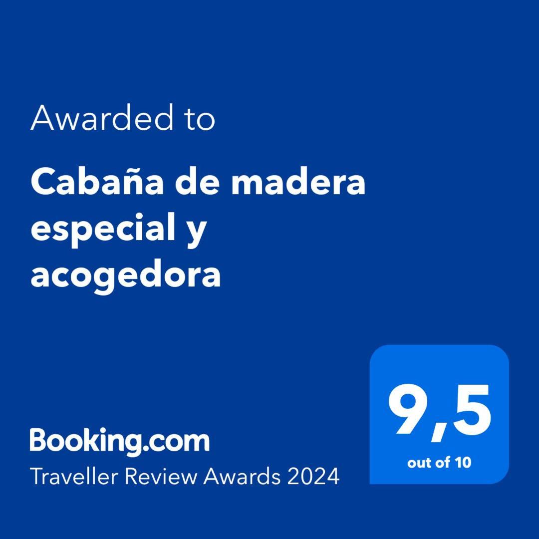 Cabana De Madera Especial Y Acogedora Cardenete Exterior foto